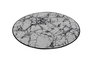 Mijölnir Alfombrilla de baño Marble 100 cm - Blanco